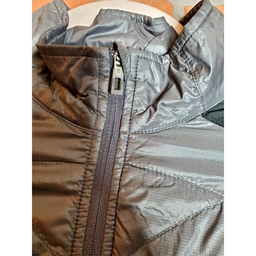 LL Bean Black Gray Wind Breaker Jacket Womens Size M - Picture 5 of 8